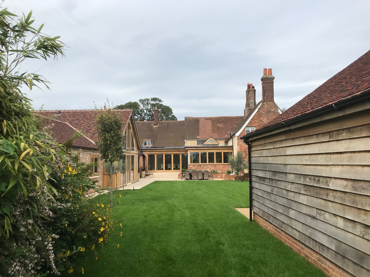 Aldeburgh Hall viewed from old river bank